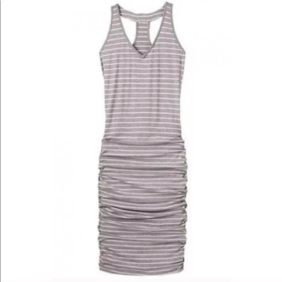 ATHLETA STRIPED TEE RACERBACK DRESS H. - Picture 14 of 16